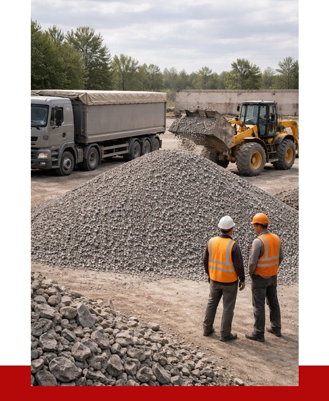 Гранитный щебень фракция 5-20 в Тобольске от 4270 руб | ПРОНЕРУДТбл