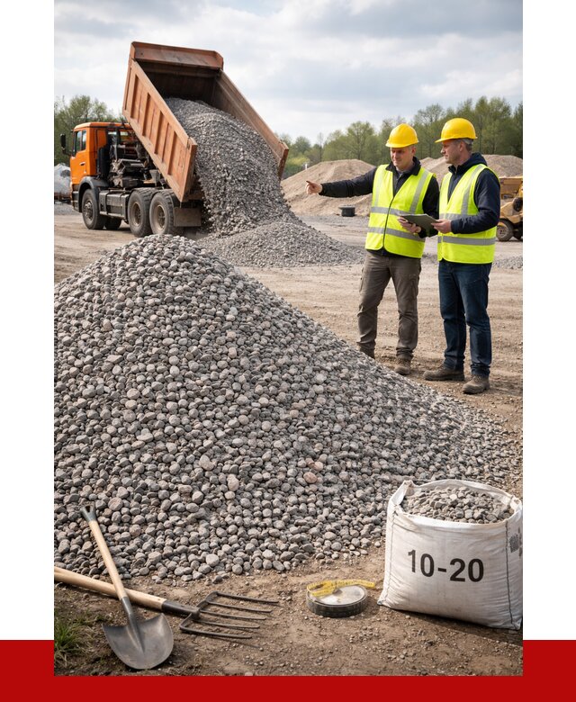Гранитный щебень фракция 10-20 в Тобольске от 4270 руб.|ПРОНЕРУДТбл