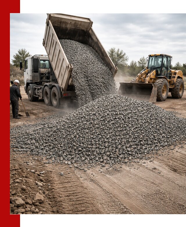 Гранитный щебень фракция 10-20 с доставкой в Тобольске