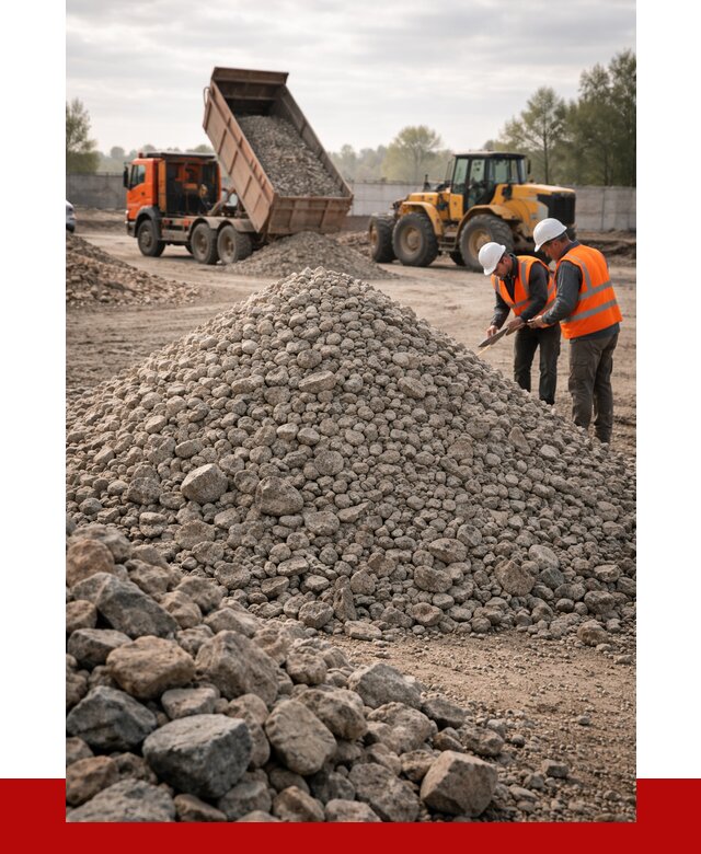 Гранитный щебень фракция 40-70 в Тобольске от 2542 руб ПРОНЕРУДТбл