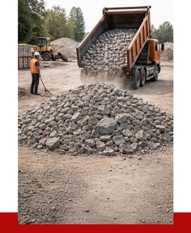 Гранитный щебень фракция 70-150 в Тобольске от 1678 | ПРОНЕРУДТбл