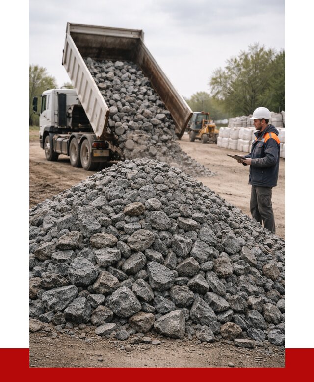 Гранитный щебень фракция 100-200 в Тобольске от 4270 р. ПРОНЕРУДТбл