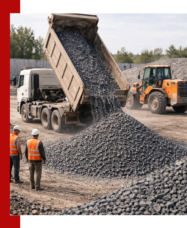 Доставка и продажа щебня габбро-диабаза в Тобольске