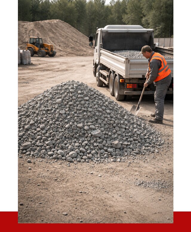 Гравийный щебень фракция 5-10 в Тобольске от 2237 р. | ПРОНЕРУДТбл