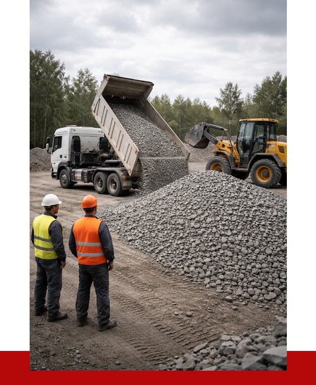 Гравийный щебень фракция 40-70 в Тобольске от 9659р | ПРОНЕРУДТбл