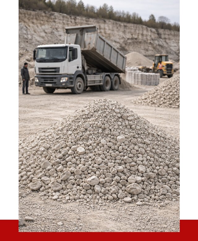 Известняковый щебень фракция 5-20 в Тобольске, 4270 р. ПРОНЕРУДТбл