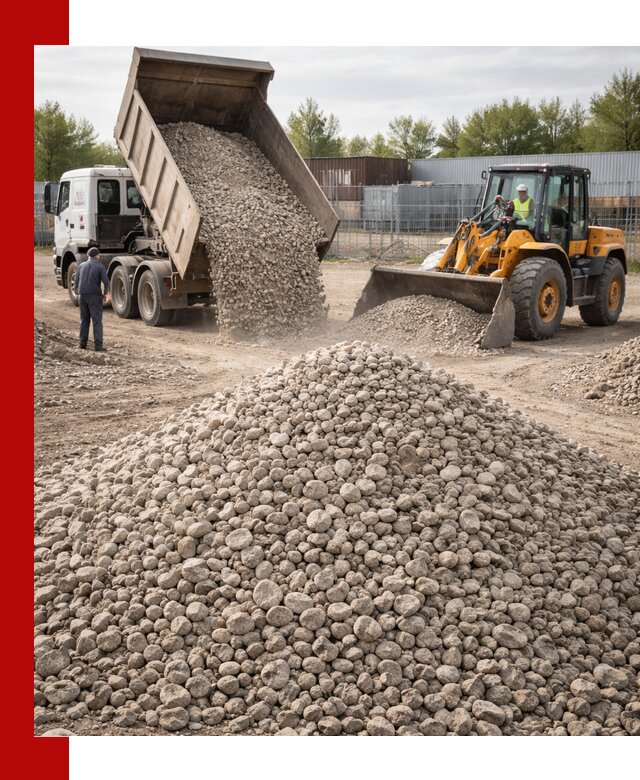 Доломитовый щебень фракции 20–41 с доставкой в Тобольске