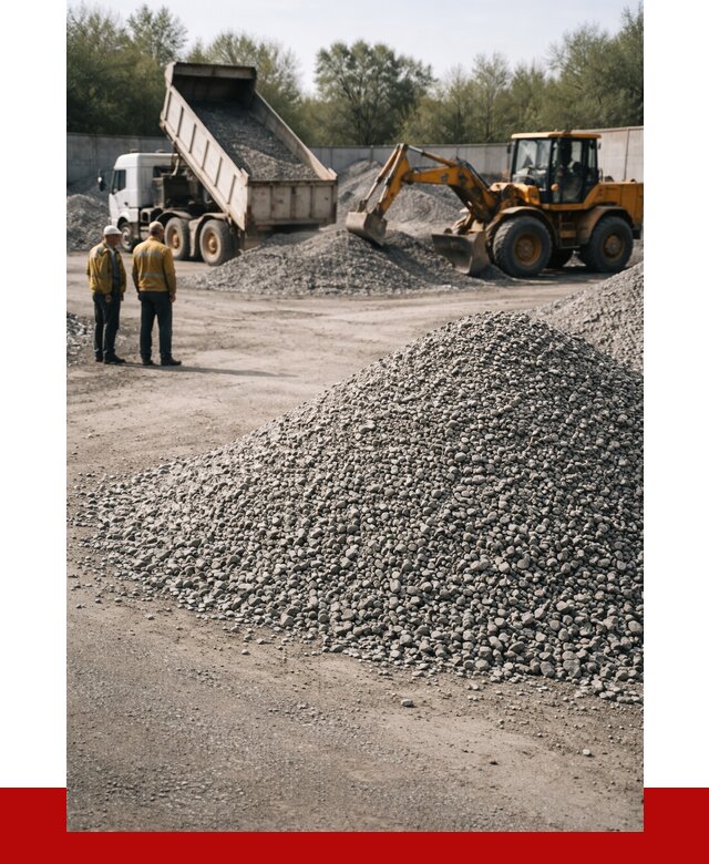 Вторичный щебень фр. 5-20 в Тобольске от 1627 р. - ПРОНЕРУДТбл