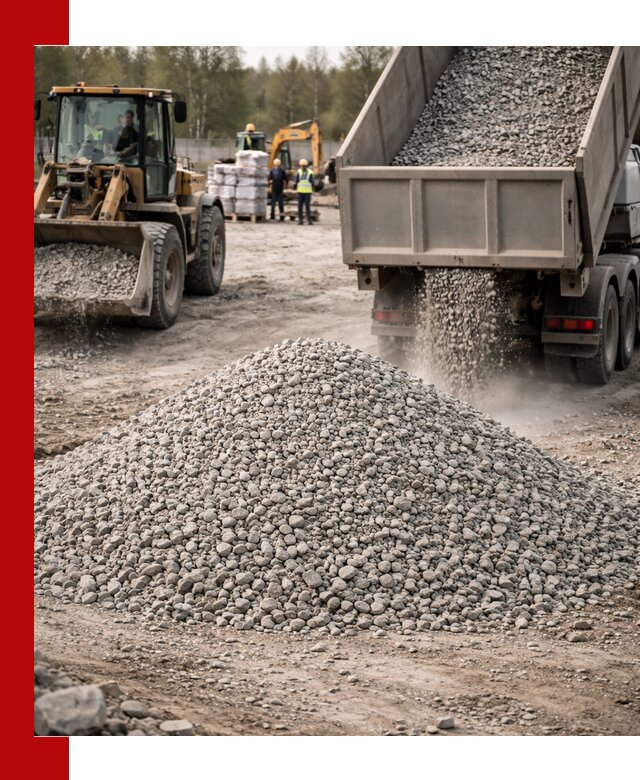 Вторичный щебень фракции 5-20 в Тобольске — доставка и продажа крупнотоннажно