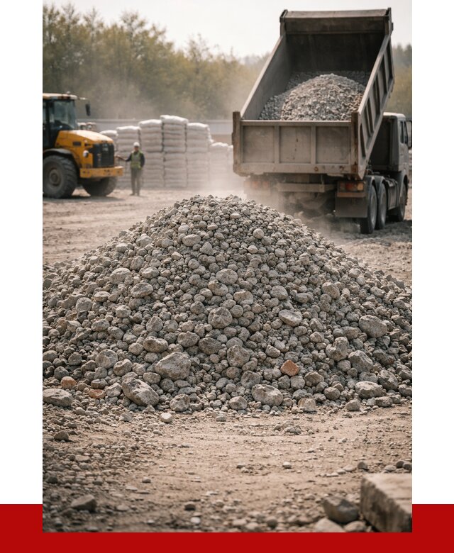 Вторичный щебень фракция 70-150 в Тобольске от 1423 р. | ПРОНЕРУДТбл
