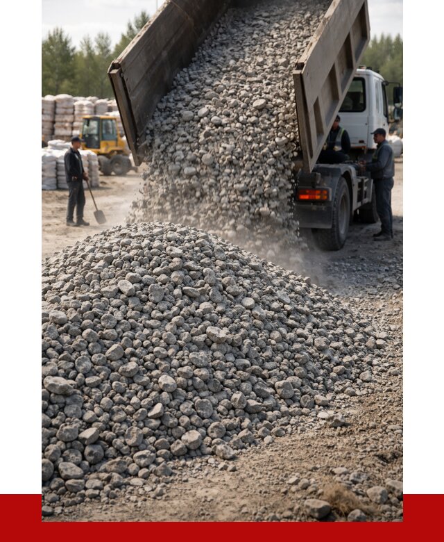 Бетонный щебень фракция 40-70 в Тобольске от 1830 р. ПРОНЕРУДТбл