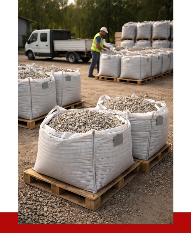 Щебень в мешках с доставкой в Тобольске от 4270 р. | ПРОНЕРУДТбл