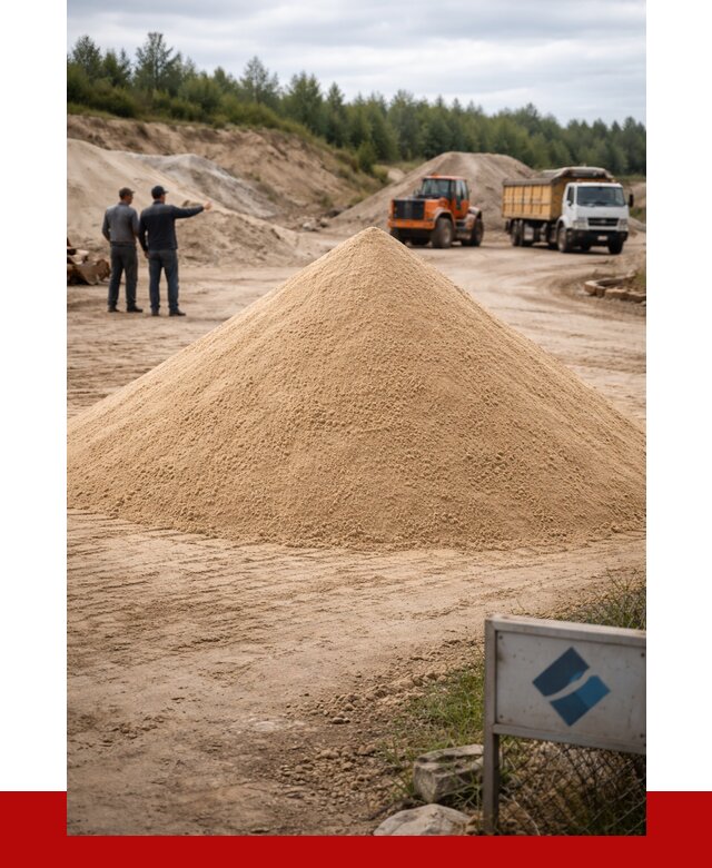 Карьерный песок навалом в Тобольске от 1830 р. | ПРОНЕРУДТбл