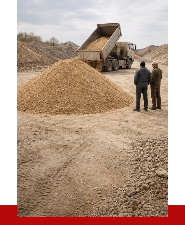 Карьерный песок крупнозернистый в Тобольске от 8642 р | ПРОНЕРУДТбл