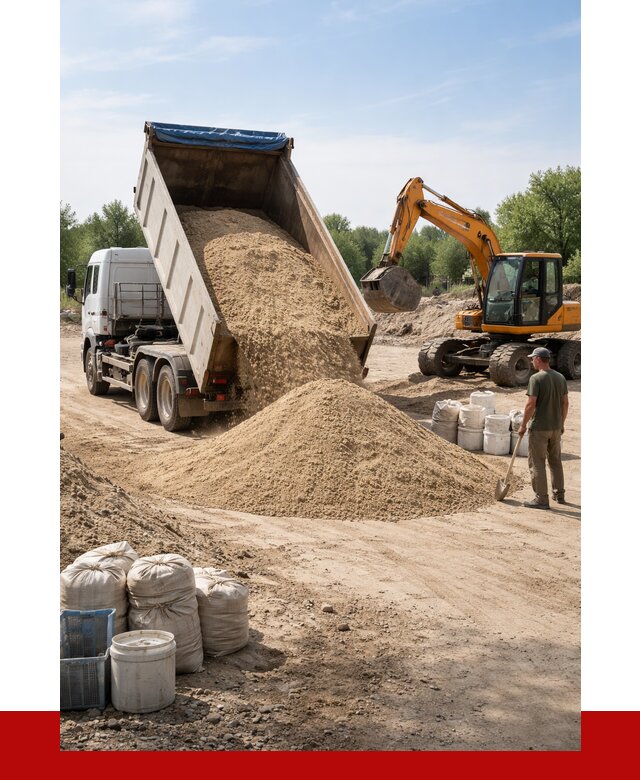 Купить речной песок в Тобольске от 1220 р. за куб | ПРОНЕРУДТбл