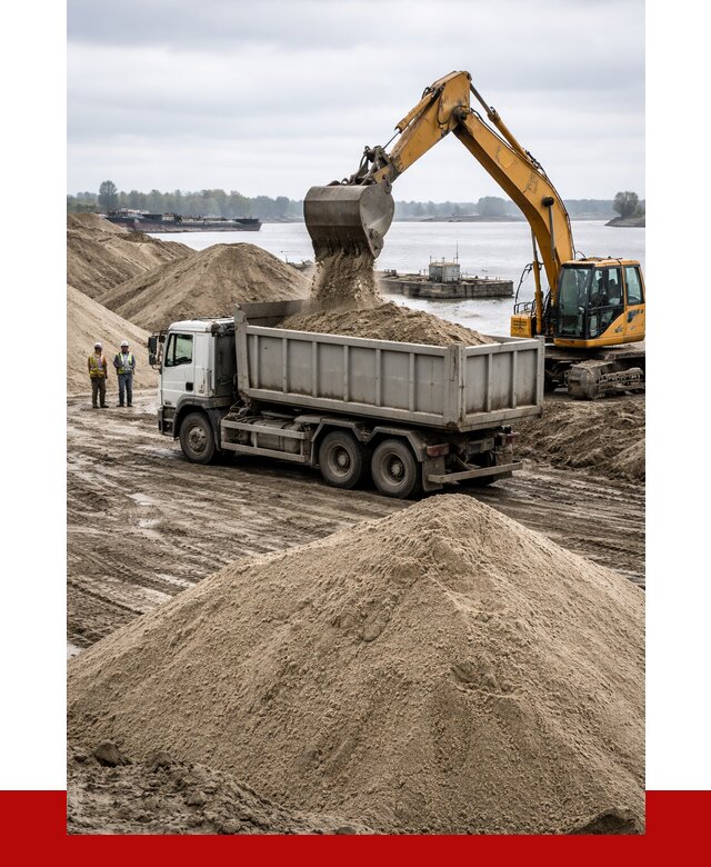 Купить речной песок навалом в Тобольске от 1830 р., ПРОНЕРУДТбл