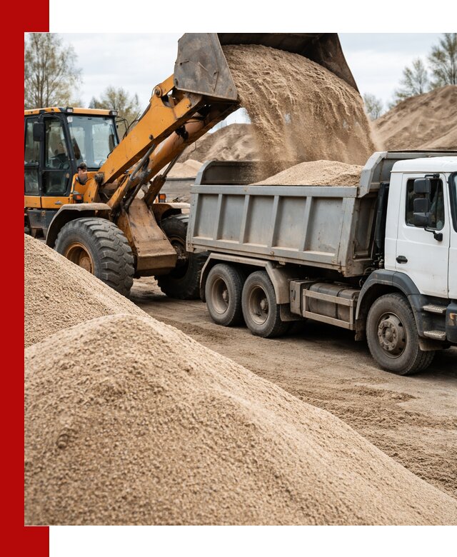 Доставка сеяного песка в Тобольске оптом и в розницу