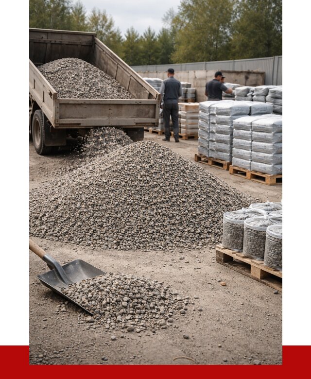Гравий фракция 5-20 в Тобольске купить от 2338 р. ПРОНЕРУДТбл