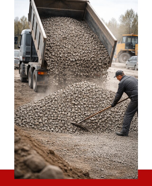 Гравий фракция 20-40 в Тобольске от 2542 р. доставка | ПРОНЕРУДТбл