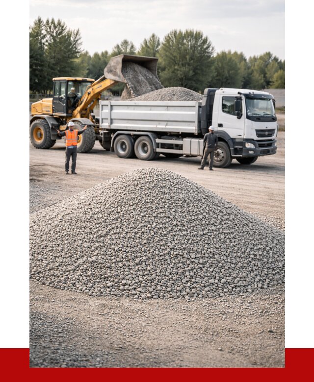 Купить мытый гравий в Тобольске от 3558 р, доставка ПРОНЕРУДТбл