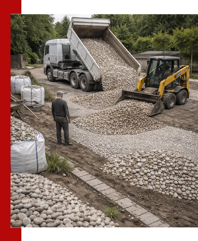 Доставка морской гальки оптом и в розницу в Тобольске