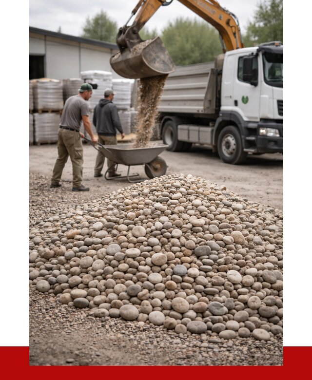 Галька декоративная в Тобольске от 3253 р. за куб | ПРОНЕРУДТбл