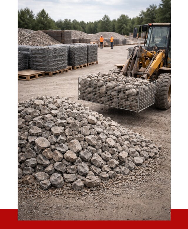 Камень для габионов фракция 70-150 в Тобольске от 4270 р. | ПРОНЕРУДТбл