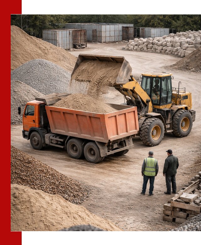 Доставка сыпучих смесей и смесей для стройки в Тобольске