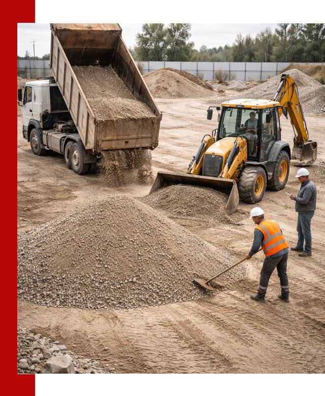 Поставка и доставка ПГС С4 в мешках и самосвалах в Тобольске