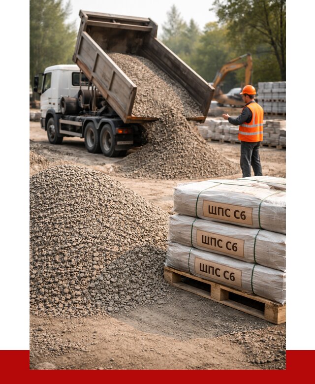 ЩПС С6 в Тобольске с доставкой от 2237 р. за куб | ПРОНЕРУДТбл