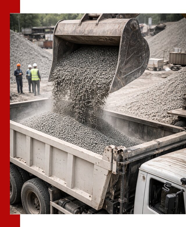Отсев и крошка для строительства и дорожных работ в Тобольске