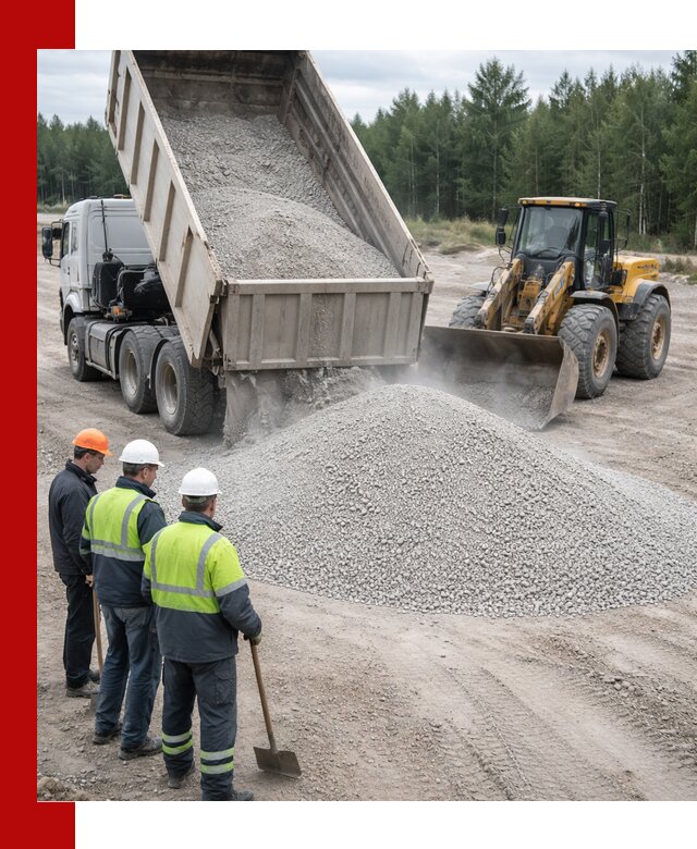 Известняковый отсев 0-5 доставка в Тобольске быстро и выгодно