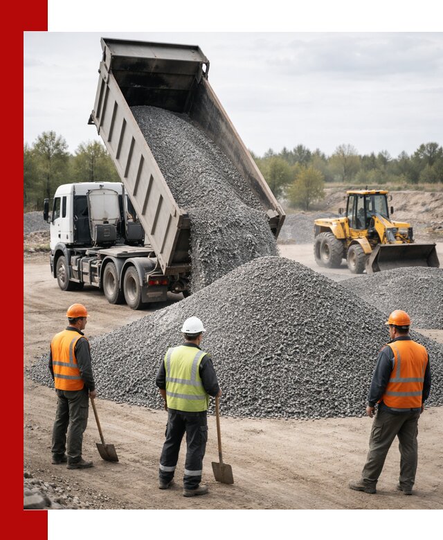 Доставка и продажа гранитной крошки в Тобольске