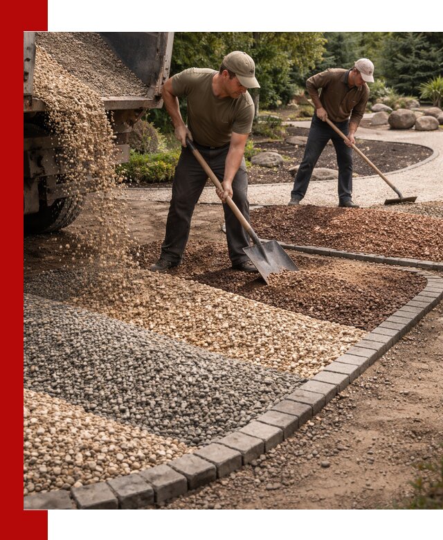 Декоративная крошка для ландшафта в Тобольске — продажа и доставка