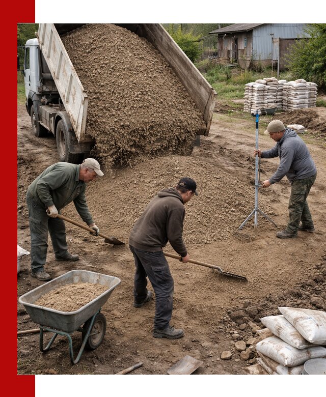 Керамзитовый песок с доставкой в Тобольске оптом и в розницу