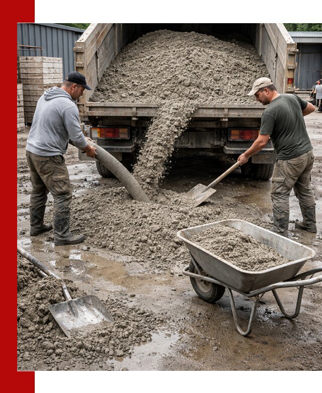 Цементно-песчаная смесь М150 доставка в Тобольске