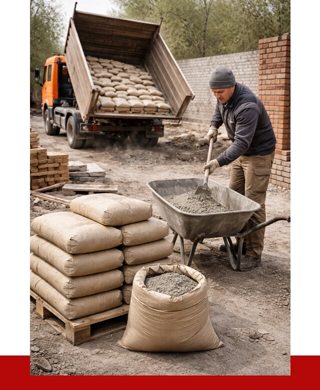 Купить сухую смесь для кладки в Тобольске от 1220 р. | ПРОНЕРУДТбл
