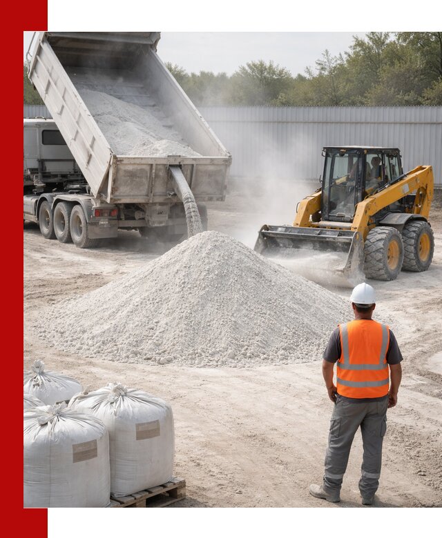 Доставка и продажа известняковой муки в Тобольске