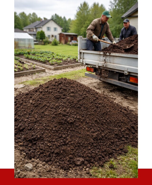 Плодородный грунт в Тобольске с доставкой от 4270 р. | ПРОНЕРУДТбл