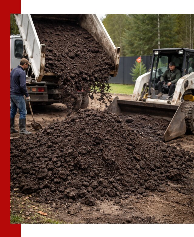 Плодородный грунт с доставкой в Тобольске для садов и огородов