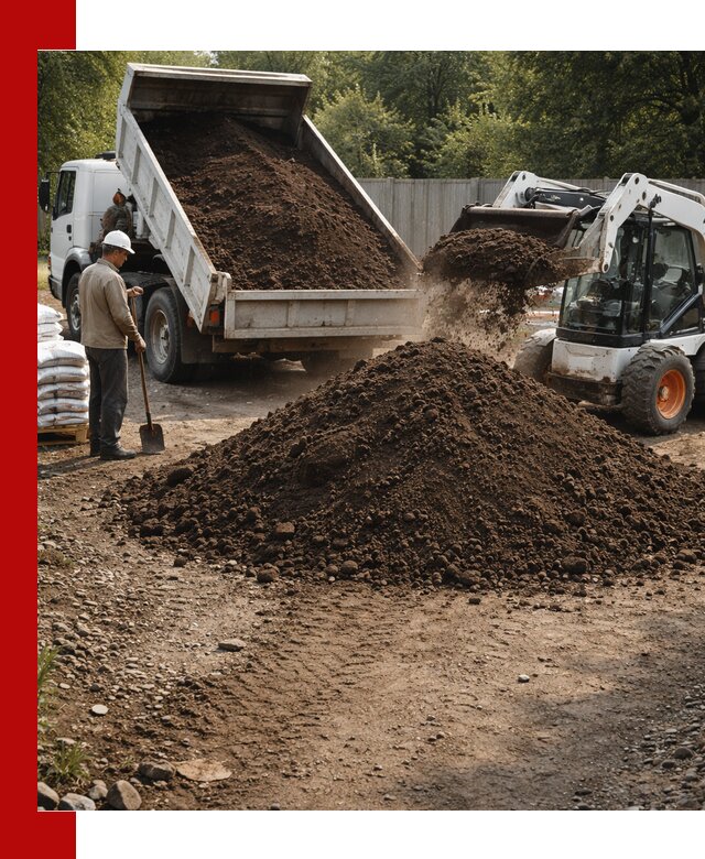 Доставка растительного грунта в Тобольске от производителя оптом и в розницу