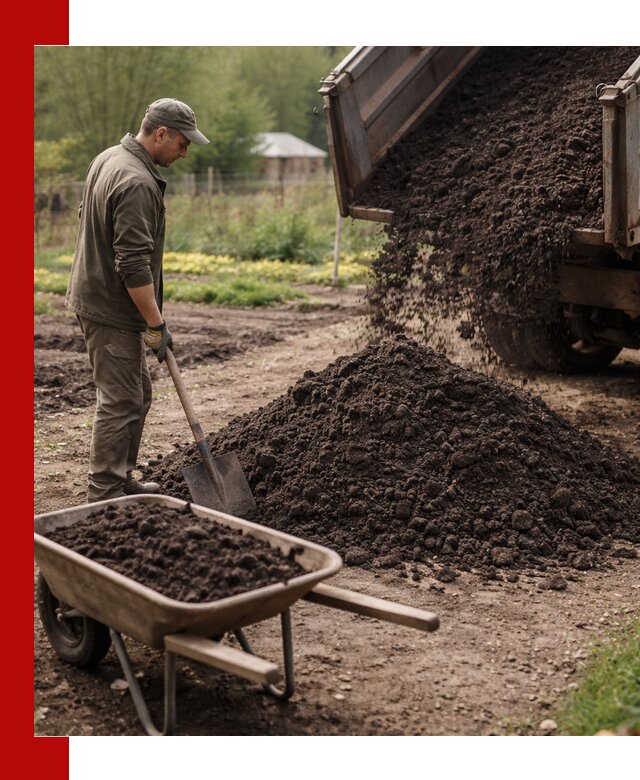 Доставка качественной земли для огорода в Тобольске