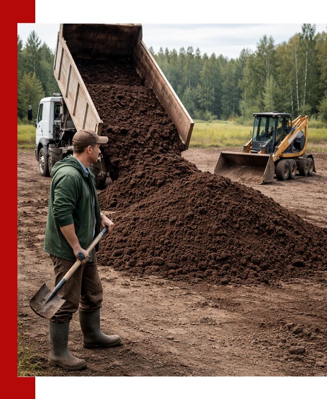 Купить верховой торф с доставкой в Тобольске для садоводства и растений