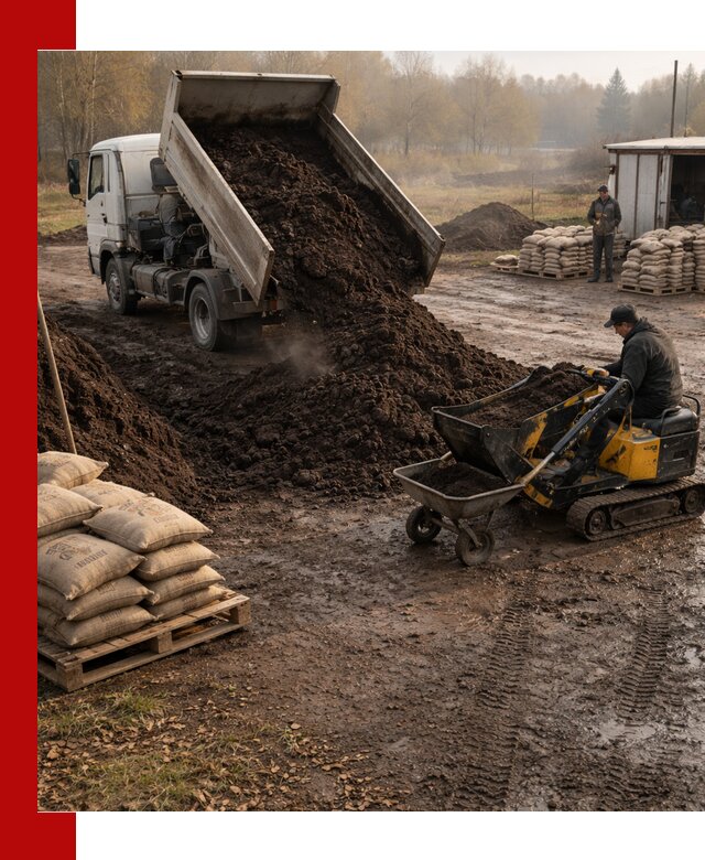 Кислый торф в доставке по выгодным ценам в Тобольске