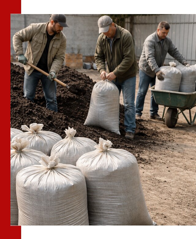 Купить чернозем в мешках с доставкой в Тобольске