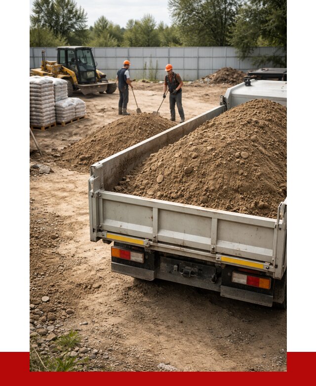 Супесь с доставкой в Тобольске от 2491 р. за куб | ПРОНЕРУДТбл