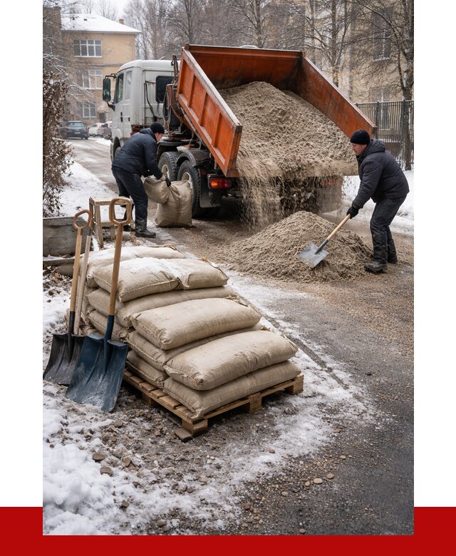 Противогололедные материалы оптом в Тобольске от 4270 р. | ПРОНЕРУДТбл