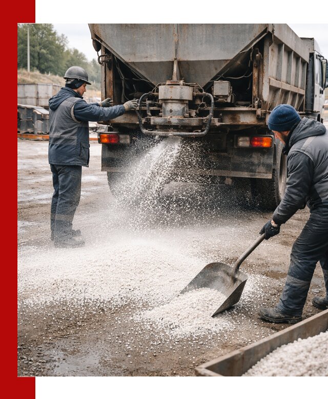 Доставка и продажа хлористого кальция в Тобольске