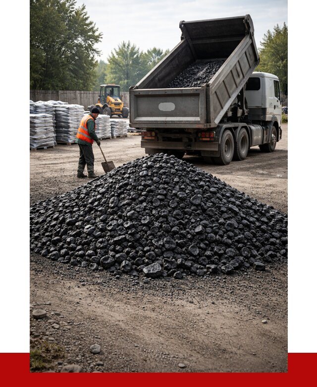 Купить уголь орех в Тобольске с доставкой от 7625 р. | ПРОНЕРУДТбл