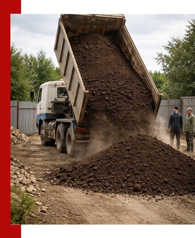 Доставка самосвалом 10 кубов в Тобольске быстро и надёжно